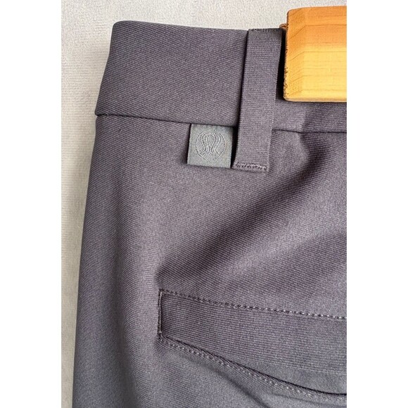 Lululemon Men's Chino Dress Pants Size 34 Charcoal Gray EUC - Picture 7 of 9